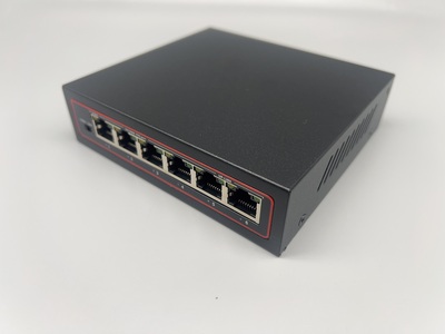 百兆4口POE+2个百兆网口交换机