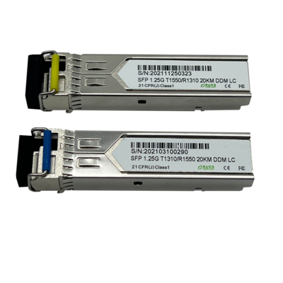 1.25G &nbsp;单纤SFP光模块 &nbsp;LC光口