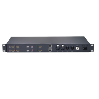 2路4K30hz &nbsp;&nbsp;双向HDMI+2路双向卡侬头平衡音频光端机